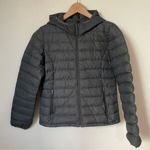 Aritzia TNA Botanie Puffer Packable Down Filled Puffer Jacket Grey Size Medium